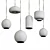 Scandi Pendant Lamp: Sleek and Stylish 3D model small image 2