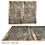 Luxurious Silk & Wool Double Carpet 3D model small image 1