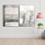 Elegant Dual-Frame Plaster Art 3D model small image 2