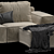 Elegant Designer Sofa for Modern Interiors 3D model small image 4