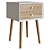 Sleek Nightstand: Latitude Run's Headly Stand 3D model small image 1