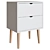 Zipcode Design Lalani Bedside Table 3D model small image 2