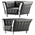 Adora Diamante - Elegant Modern Furniture 3D model small image 1