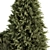 Evergreen Garden Set: Pine Tree & Bush 3D model small image 3