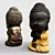 Zen Baby Buddha Figurine 3D model small image 3