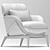 Elevate Your Comfort with Elysia Lounge Chair 3D model small image 3