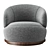 District Eight ORBIT Armchair: Modern Design and Unmatched Comfort 3D model small image 2