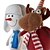 Festive Plush Toys 3D model small image 2