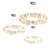 Modern Bubble Chandelier: ODDLY Lamp 3D model small image 1