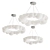 Modern Bubble Chandelier: ODDLY Lamp 3D model small image 3
