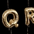 Giant Foil Alphabet Balloons - 100cm 3D model small image 3