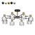 CORF Chandelier with Elegant Design 3D model small image 1