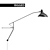 DCW Mantis BS2 Wall Lamp: Versatile and Stylish 3D model small image 4