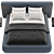 Bonaldo Fluff Bed: Luxurious & Stylish 3D model small image 3