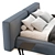 Bonaldo Fluff Bed: Luxurious & Stylish 3D model small image 4