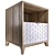 Modern Bedside Table CS006 3D model small image 1