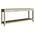 Graydon Shagreen Console - Sleek Elegance for your Space 3D model small image 2