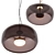 Sleek Modern Pendant Lamp 3D model small image 3