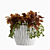 Tropical Plant Vase Set 3D model small image 2