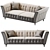 Elegant Diamante Sofa 3D model small image 5