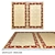 Double Carpet "Dovlet House" - Artistic Elegance for Your Floors 3D model small image 1
