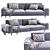 Modern Naviglio Sofa for Stylish Living 3D model small image 3