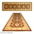 Luxurious Sherpa Wool Carpet Runner 3D model small image 1