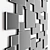 Title: Elegant Yovas Wall Mirror 3D model small image 3