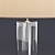 Refined Crystal Tower Table Lamp 3D model small image 2