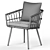 Aliyah Rattan Armchair - Stylish and Comfortable 3D model small image 6