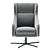 Elegant Nara Swivel Chair 3D model small image 2