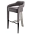 Invicta II: Modern Design Bar Stool 3D model small image 1