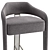 Invicta II: Modern Design Bar Stool 3D model small image 2