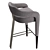 Invicta II: Modern Design Bar Stool 3D model small image 6