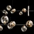 Elegant Iona-L Design Chandelier 3D model small image 2