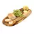 Picnic Essentials: Bread, Grapes, Cheese & Strawberries 3D model small image 3