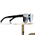 Dior Flag 1 Black Sunglasses: Stylish Store Display 3D model small image 4