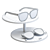 Dior Flag 1 Black Sunglasses: Stylish Store Display 3D model small image 7