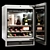 Luxury Wine Cooler Fridge 3D model small image 5