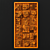 Hieroglyphic Cube Panel - Decorative, Big, No. 5 3D model small image 8