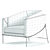 Elegant FIL NOIR Armchair: A Modern Beauty 3D model small image 5