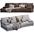 Modern Italian Sofa: Evans by Ditreitalia 3D model small image 4