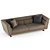 Elegant Rose Sofa - 250cm 3D model small image 3