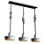 Industrial Enigma: 3 RALF Pendant Lights 3D model small image 2