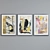 Bird Collage Picture Frame Set 3D model small image 5