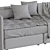 Queer Eye Charis 221 Sofa Bed: Stylish and Functional 3D model small image 5