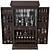 Elegant Home Bar Cabinet 3D model small image 6