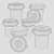 Durable Rubbermaid Brute Bin 3D model small image 2