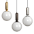 Bolla Sola Pendant Light - Elegant Illumination 3D model small image 1