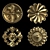 Golden Rosettes 11: Elegant 2016 Design 3D model small image 2